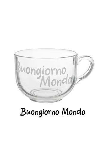 Tazza jumbo 700 ml scritta Buongiorno mondo