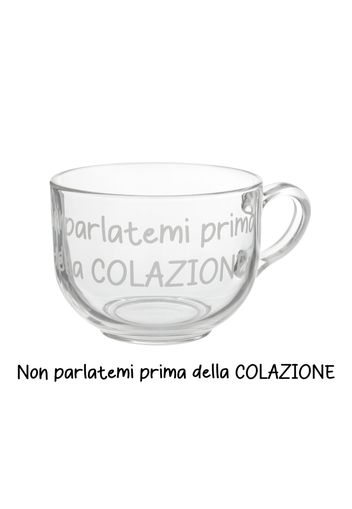 Tazza jumbo 700 ml scritta Non parlatemi