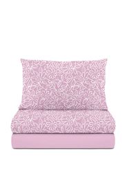 Completo letto singolo lilla Fiore