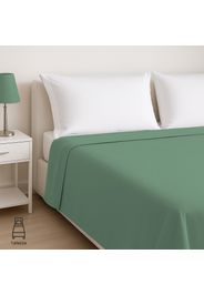 Lenzuolo piano Basik in cotone, a 1 piazza