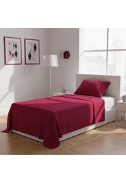 Parure letto singolo rosso Young
