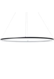 Lampadario LED nero opaco 60x92x60 cm Utah OresteLuchetta