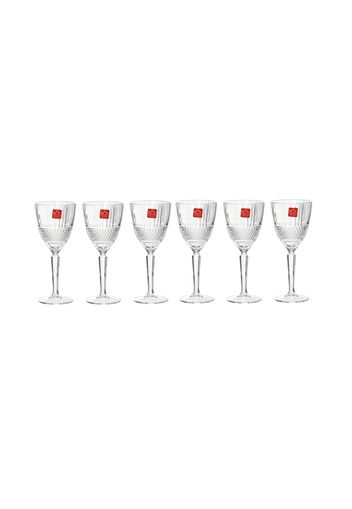 Set calici vino RCR, in vetro da 6 pezzi