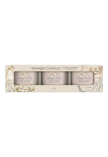 Yankee Candle, Set 3 candele Warm Cashmere Yankee Candle