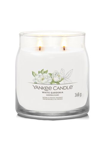 Yankee Candle, White Gardenia, candela in giara media Yankee