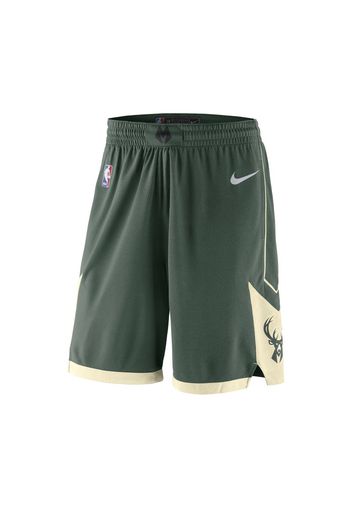 Shorts Milwaukee Bucks Icon Edition Swingman Nike NBA - Uomo - Verde