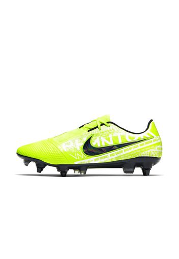 Scarpa da calcio per terreni morbidi Nike Phantom Venom Elite SG-Pro Anti-Clog Traction - Giallo