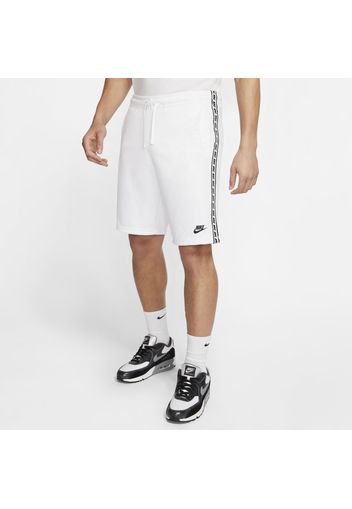 Shorts in tessuto a maglia di poliestere Nike Sportswear - Uomo - Bianco