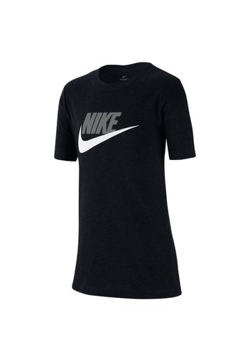 T-shirt in cotone Nike Sportswear - Ragazzi - Nero