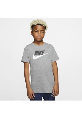 T-shirt Nike Sportswear - Ragazzi - Grigio