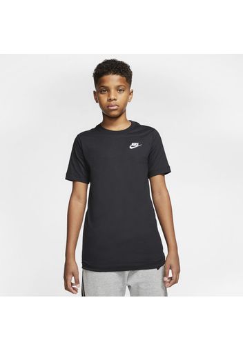 T-shirt Nike Sportswear - Ragazzi - Nero