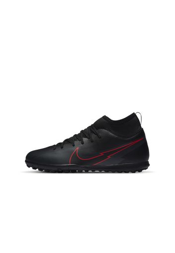 Scarpa da calcio per erba artificiale/sintetica Nike Jr. Mercurial Superfly 7 Club TF - Bambini/Ragazzi - Nero