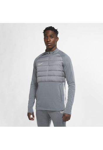 Maglia da calcio per allenamento Nike Dri-FIT Academy Winter Warrior - Uomo - Grigio