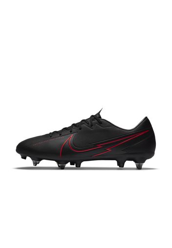 Scarpa da calcio per terreni morbidi Nike Mercurial Vapor 13 Academy SG-PRO Anti-Clog Traction - Nero