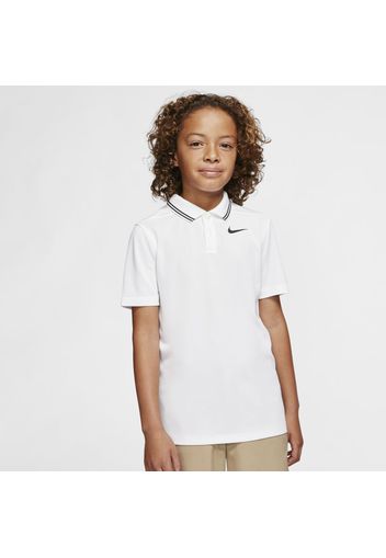 Polo da golf Nike Dri-FIT Victory - Bambino/Ragazzo - Bianco