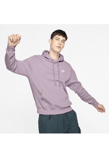 Felpa pullover con cappuccio Nike Sportswear Club Fleece - Viola