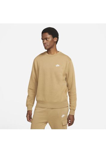 Maglia a girocollo Nike Sportswear Club Fleece - Marrone