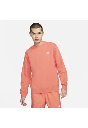 Maglia a girocollo Nike Sportswear Club Fleece - Arancione