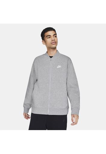 Giacca bomber Nike Sportswear Club Fleece - Uomo - Grigio