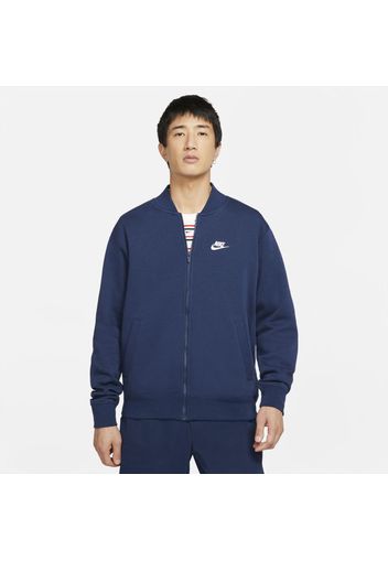 Giacca bomber Nike Sportswear Club Fleece - Uomo - Blu