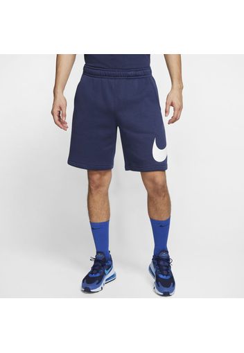 Shorts con grafica Nike Sportswear Club - Uomo - Blu