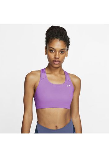 Bra non imbottito a sostegno medio Nike Swoosh - Donna - Viola