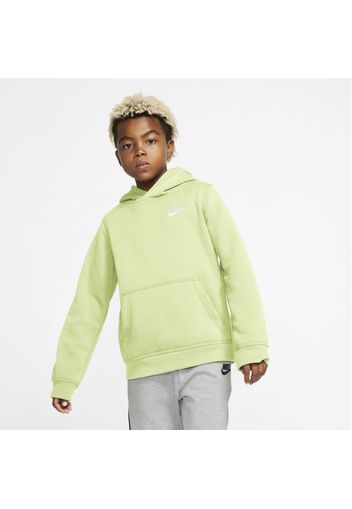 Felpa pullover con cappuccio Nike Sportswear Club - Ragazzi - Verde