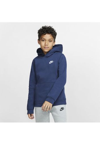 Felpa pullover con cappuccio Nike Sportswear Club - Ragazzi - Blu