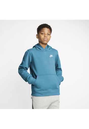 Felpa pullover con cappuccio Nike Sportswear Club - Ragazzi - Blu