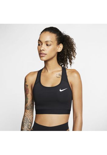 Bra a sostegno medio Nike Swoosh - Donna - Nero