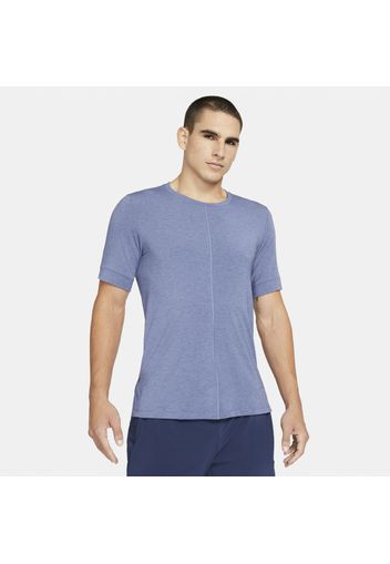 Maglia a manica corta Nike Yoga Dri-FIT - Uomo - Blu