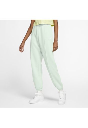Pantaloni in fleece Nike Sportswear Essential - Donna - Verde