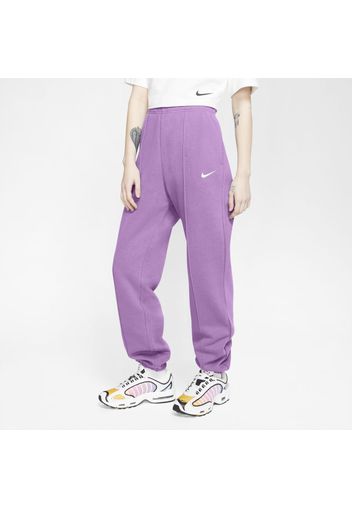 Pantaloni in fleece Nike Sportswear Essential - Donna - Viola