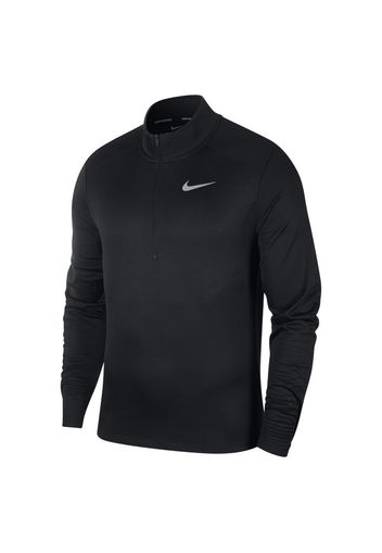 Maglia da running con zip a metà lunghezza Nike Pacer - Uomo - Nero