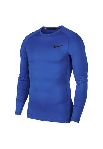 Maglia a manica lunga Tight Fit Nike Pro - Uomo - Blu