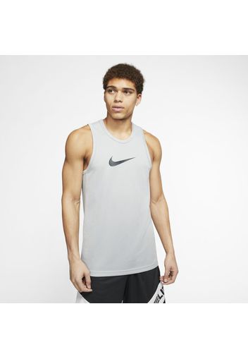 Maglia da basket Nike Dri-FIT - Uomo - Grigio