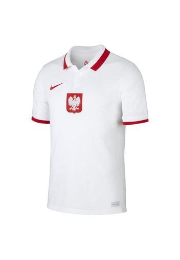 Maglia da calcio Polonia 2020 Stadium da uomo - Home - Bianco