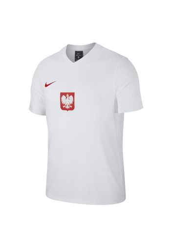 Maglia da calcio a manica corta Polonia da uomo - Home/Away - Bianco