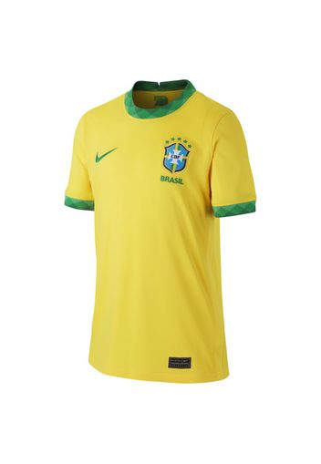 Maglia da calcio Brasile 2020 Stadium per ragazzi - Home - Giallo