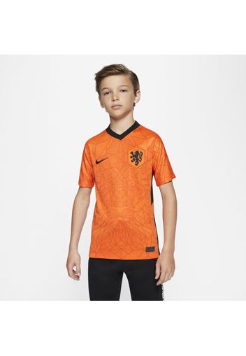 Maglia da calcio Olanda 2020 Stadium per ragazzi - Home - Arancione