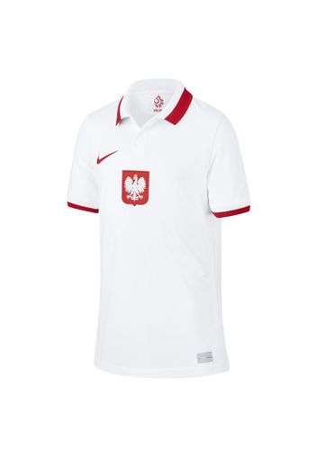 Maglia da calcio Polonia 2020 Stadium per ragazzi - Home - Bianco