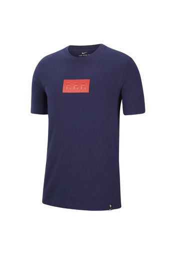 T-shirt da calcio FFF - Uomo - Blu