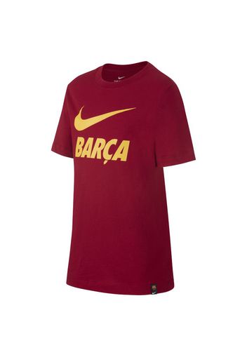 T-shirt da calcio F.C. Barcelona - Ragazzi - Red