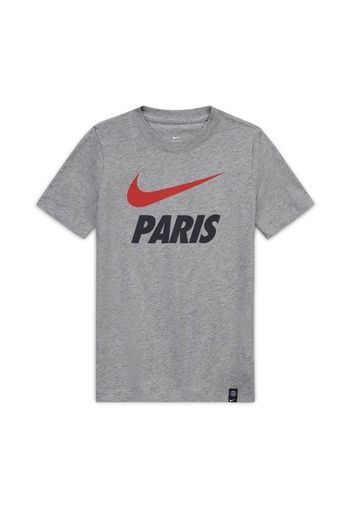 T-shirt da calcio Paris Saint-Germain - Ragazzi - Grigio