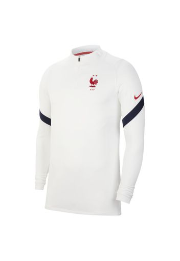 Maglia da calcio per allenamento FFF Strike - Uomo - Bianco