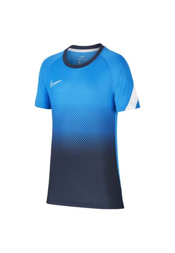 Maglia da calcio a manica corta Nike Dri-FIT Academy - Ragazzi - Blu