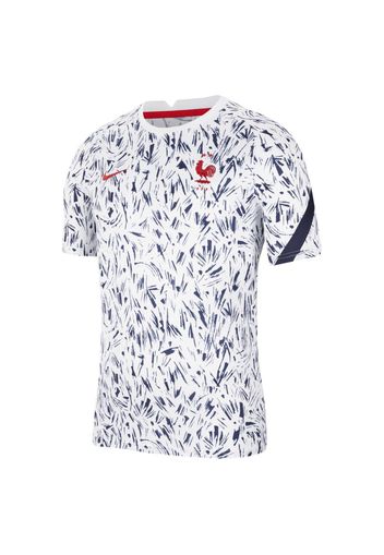 Maglia da calcio a manica corta FFF - Uomo - Bianco