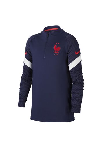 Maglia da calcio per allenamento FFF Strike - Ragazzi - Blu