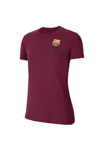 T-shirt FC Barcelona - Donna - Red