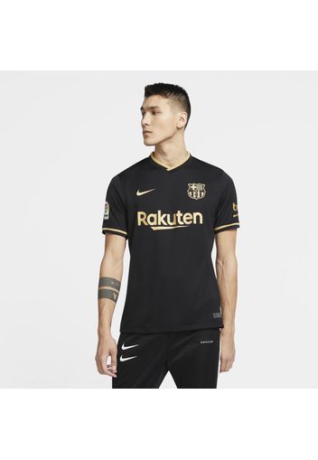 Maglia da calcio FC Barcelona 2020/21 Stadium da uomo - Away - Nero